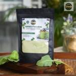 Sugar-free spinach pancake premix