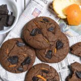 A delicious blend of chocolate, zesty orange, and creamy almond butter, almond flour.
