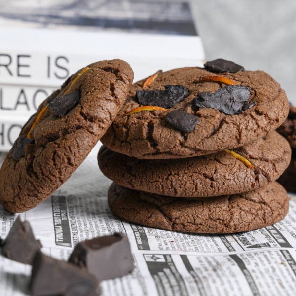 A delicious blend of chocolate, zesty orange, and creamy almond butter, almond flour.