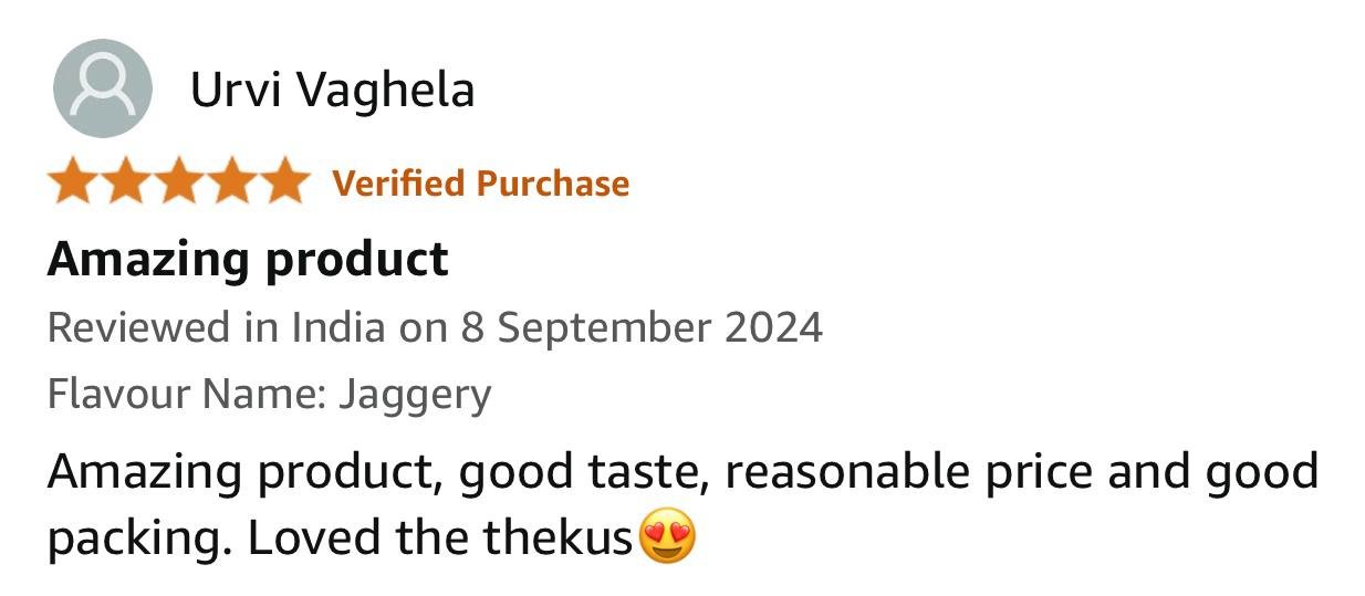 Crumbs De Paris - Happy Customer