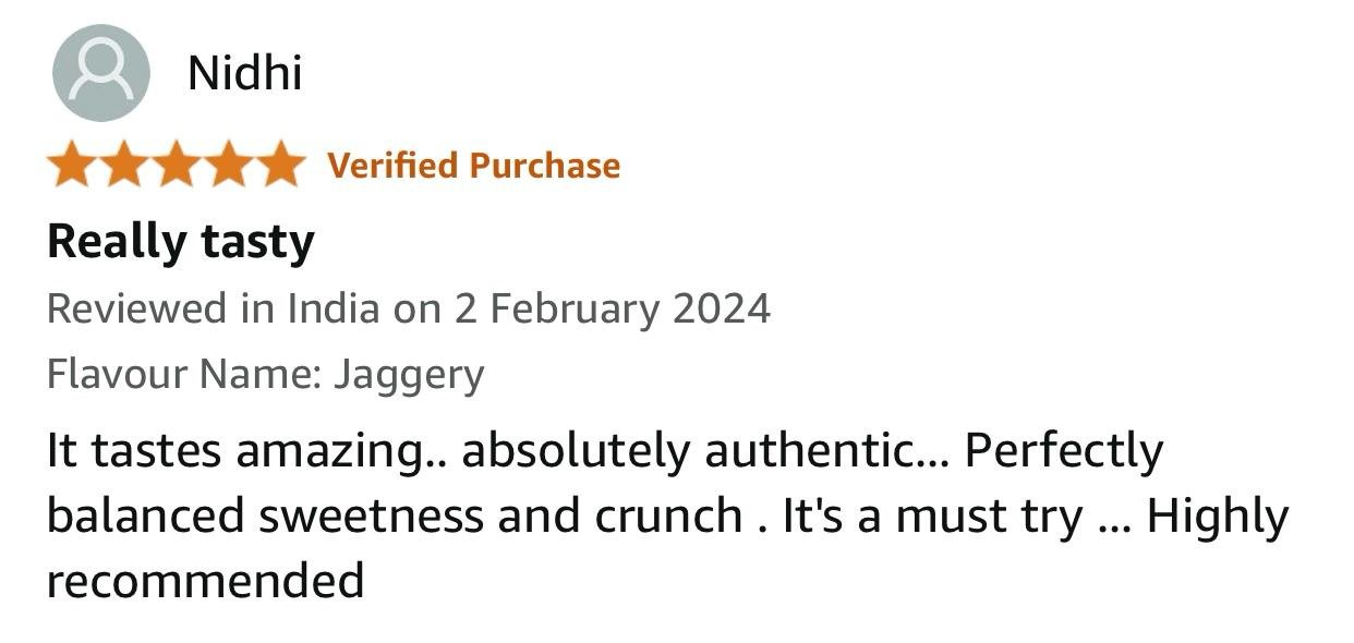 Crumbs De Paris - Happy Customer