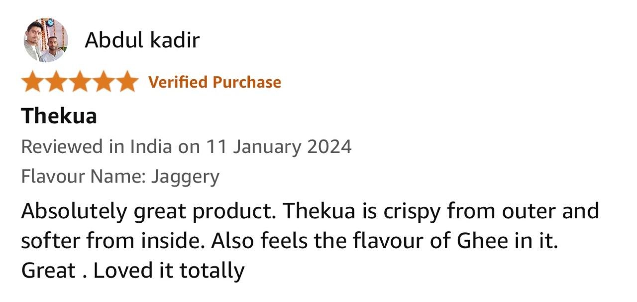 Crumbs De Paris - Happy Customer