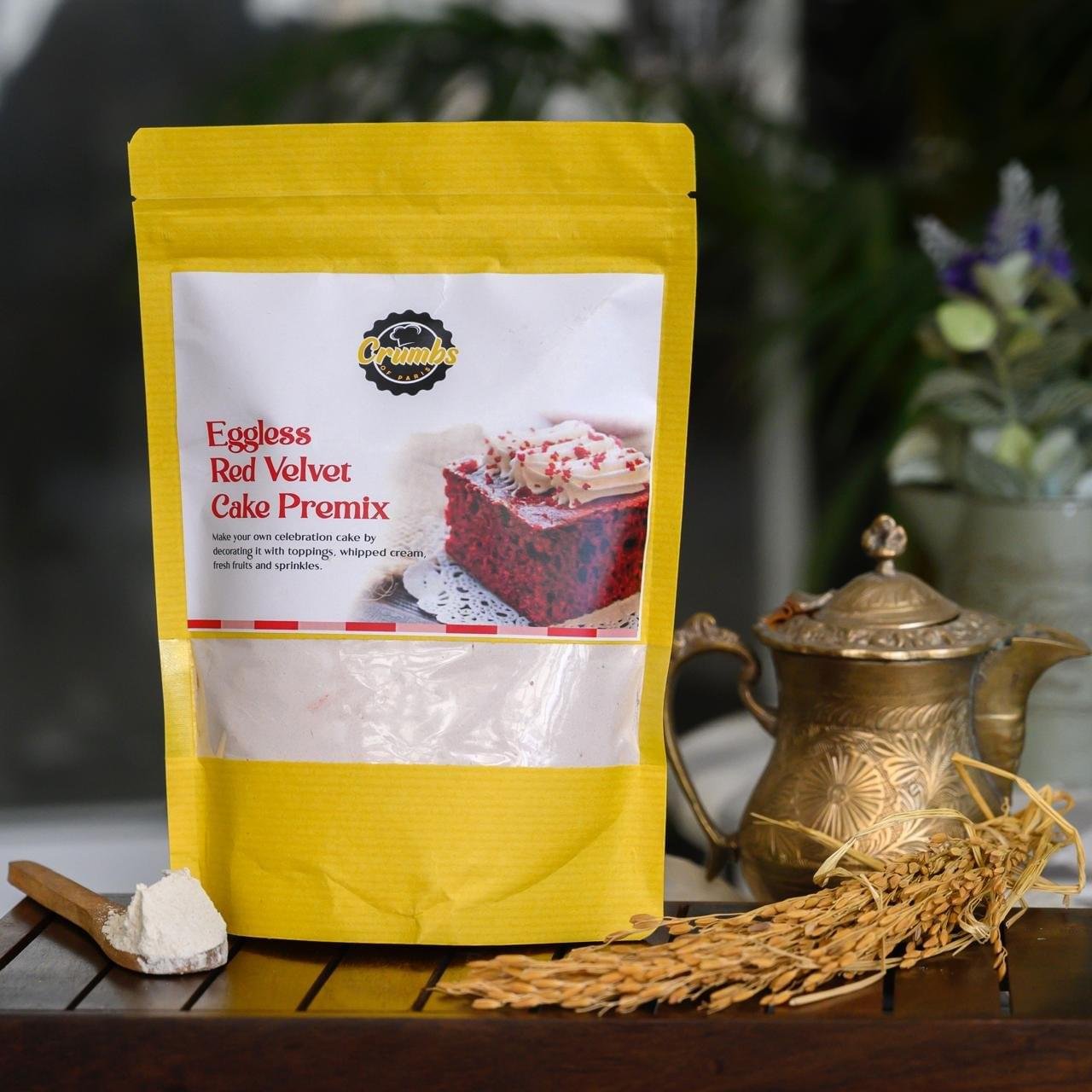 Eggless Red Velvet Cake Premix by Crumbs De Paris